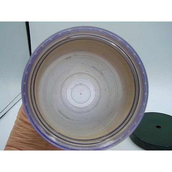 Starbucks Sand Flow Glitter Acrylic Cold Cup Tumbler 24 Floz Black Lid and Straw - Picture 6 of 10